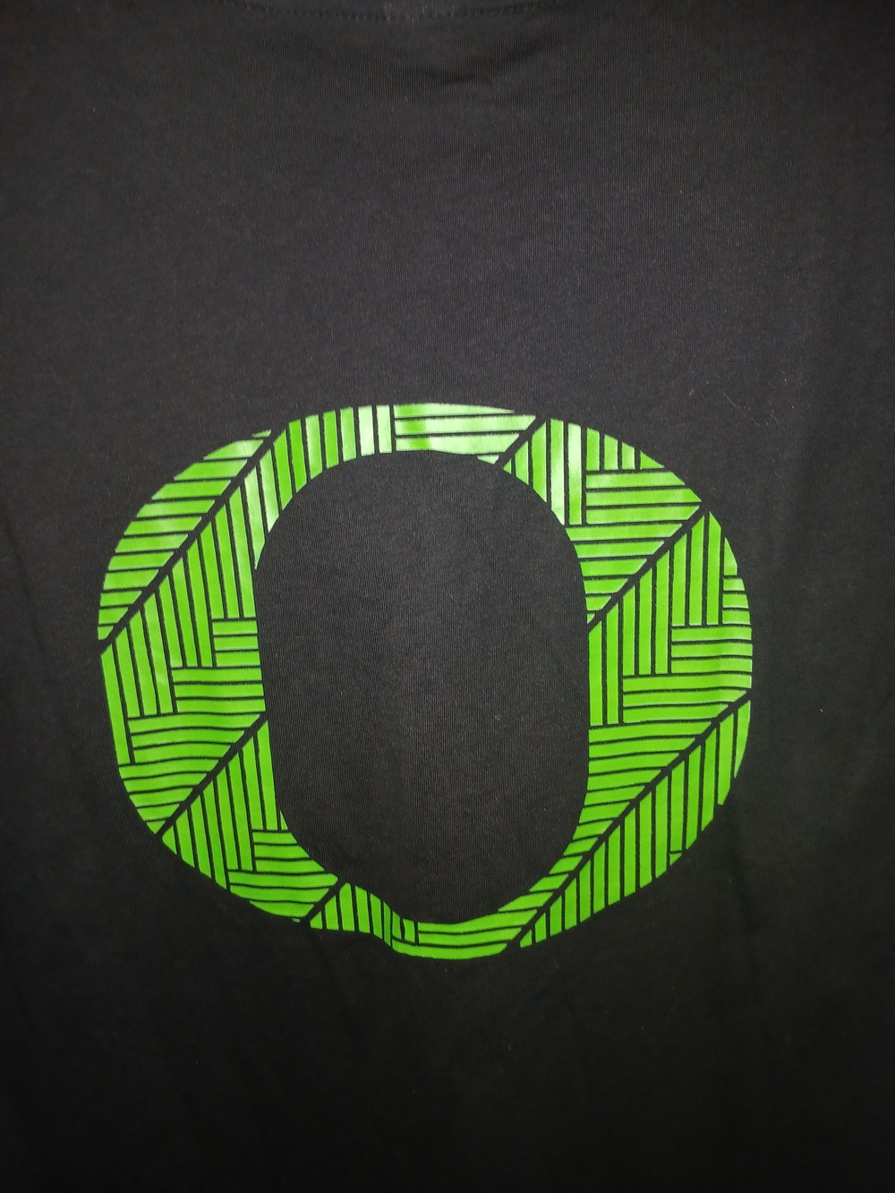Nike Oregon Ducks Ohana Big Ten B1G Conference T-Shirt Black Go Ducks NCAA Sz M. - Picture 5 of 8